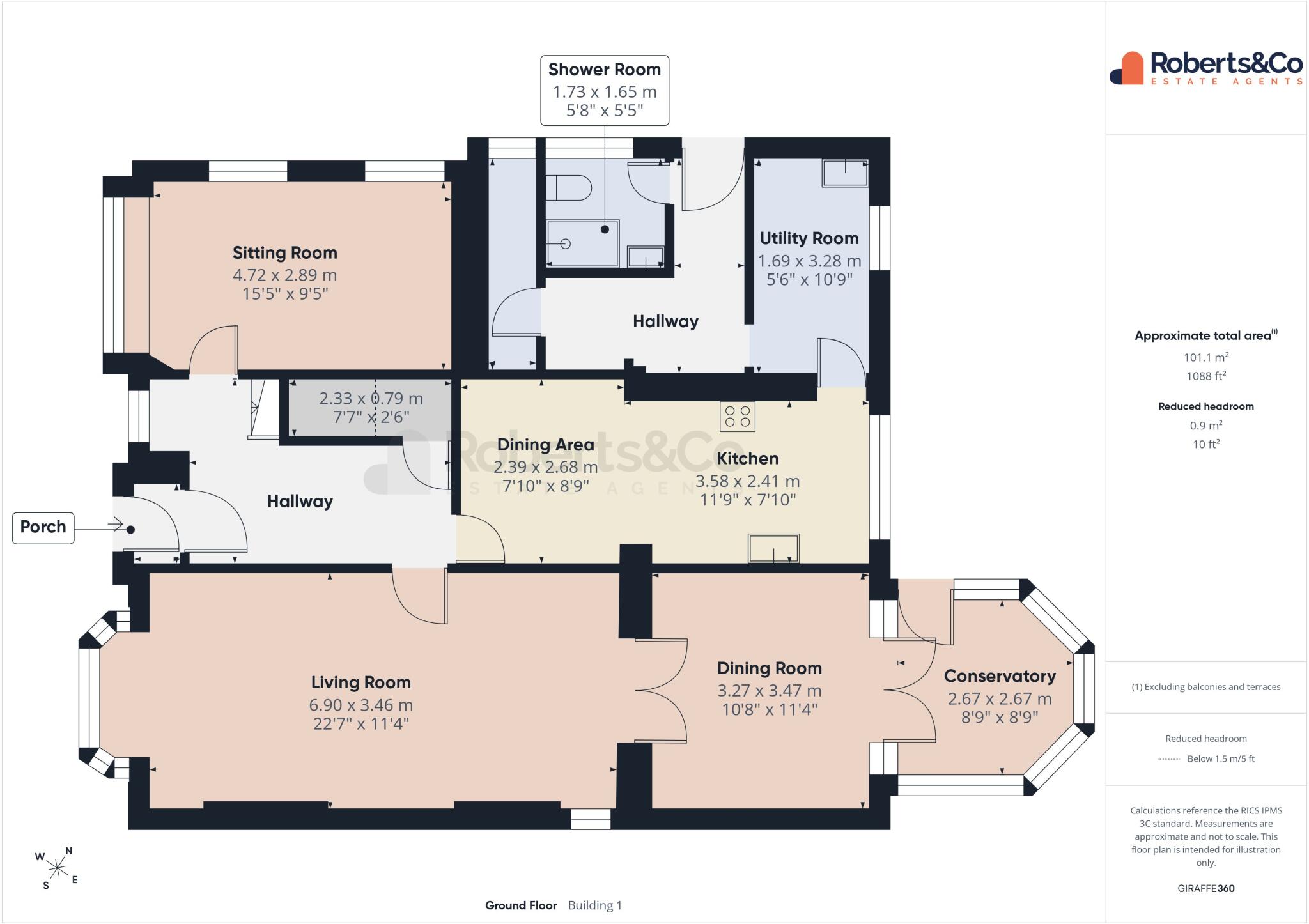 Carlisle Avenue, Penwortham floorplan