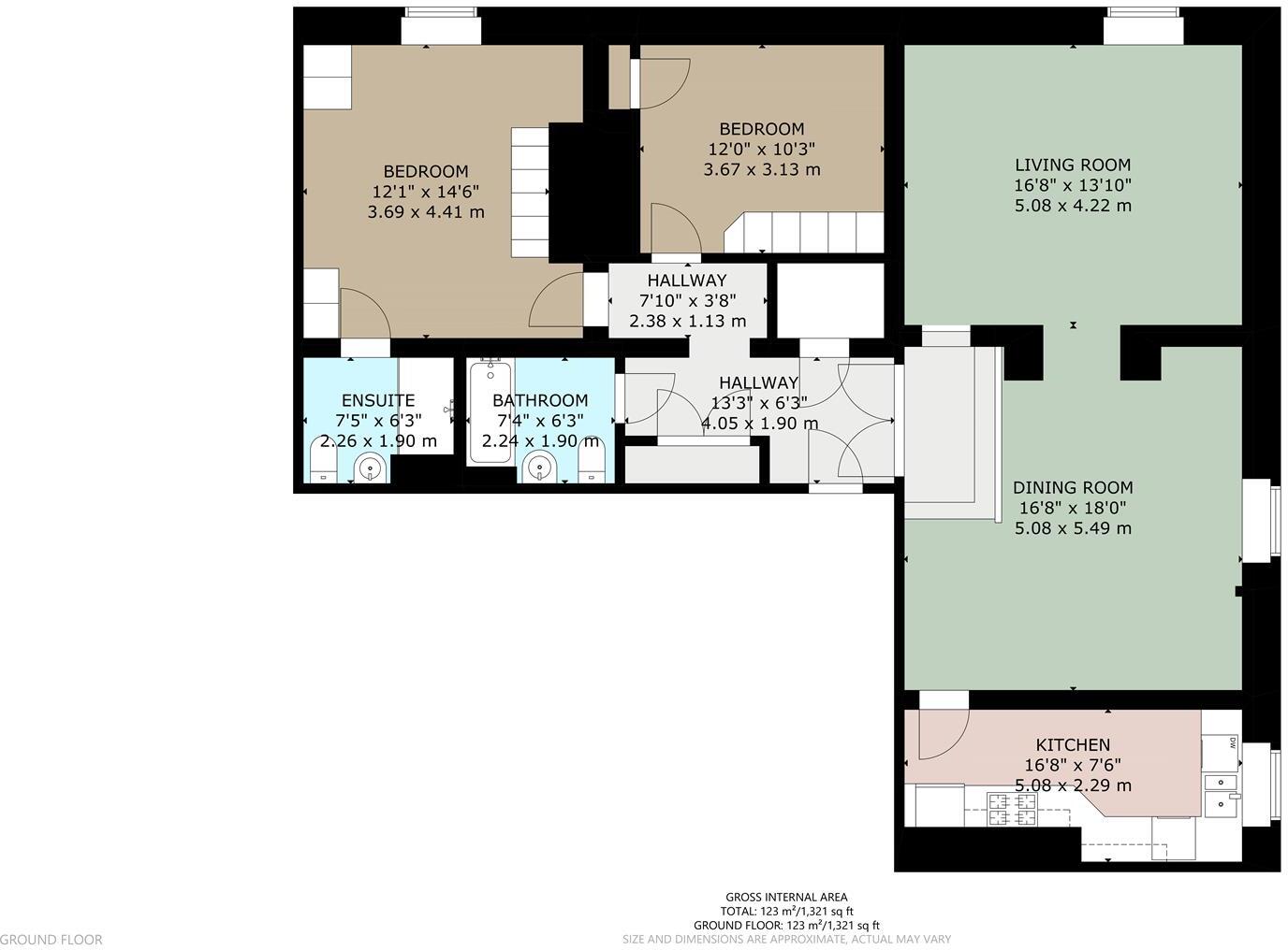 Clevelands Drive, Bolton floorplan