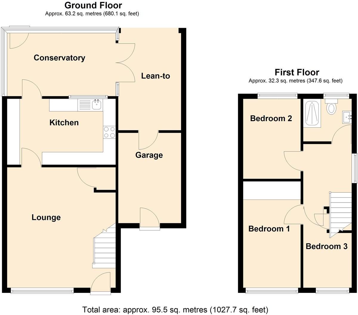 Mccarthy Close, Birchwood, Warrington floorplan