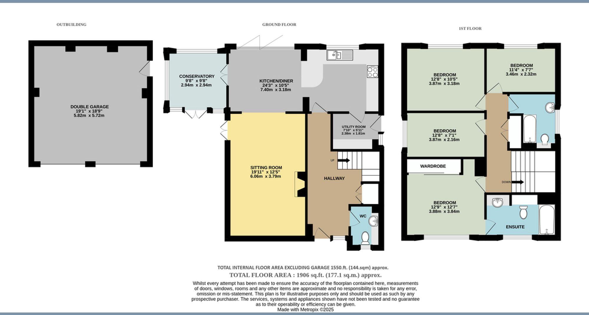 Thames Close, Bourne End, SL8 floorplan