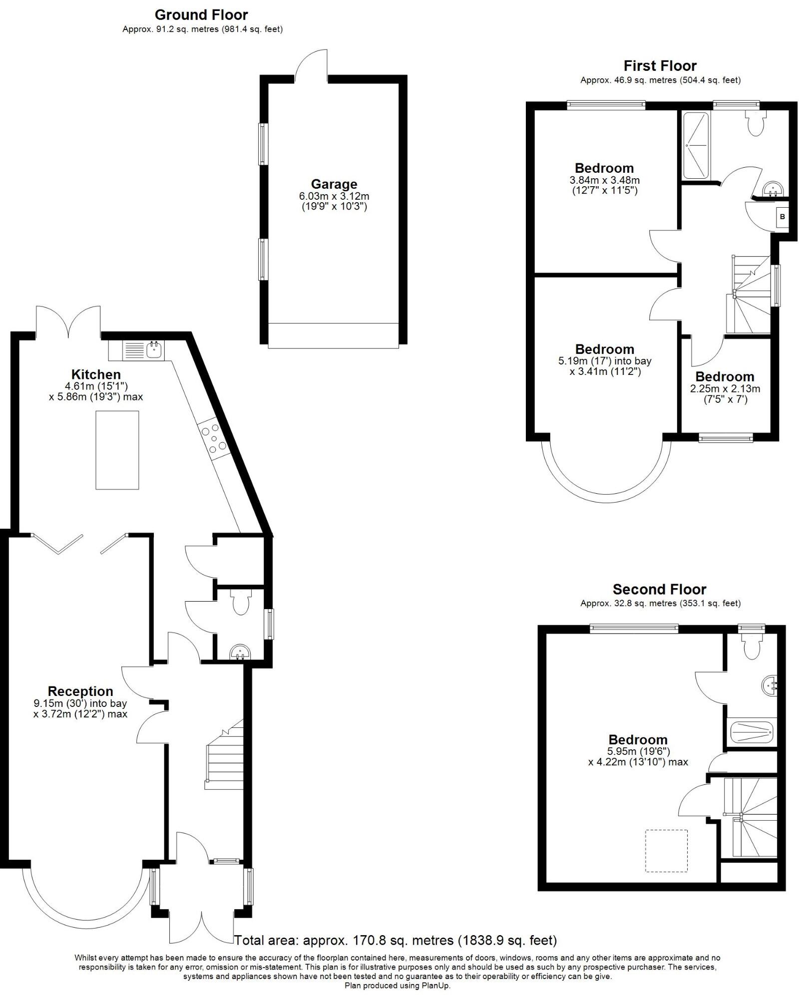 Torquay Gardens, Redbridge, IG4 floorplan