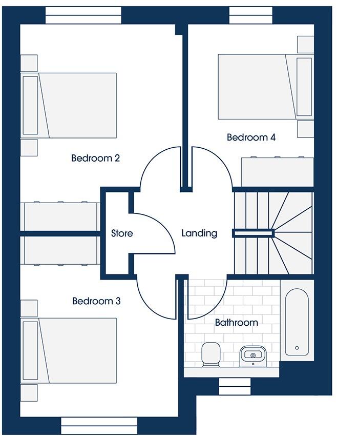 Feniscowles, 
Blackburn, 
BB2 5DD floorplan