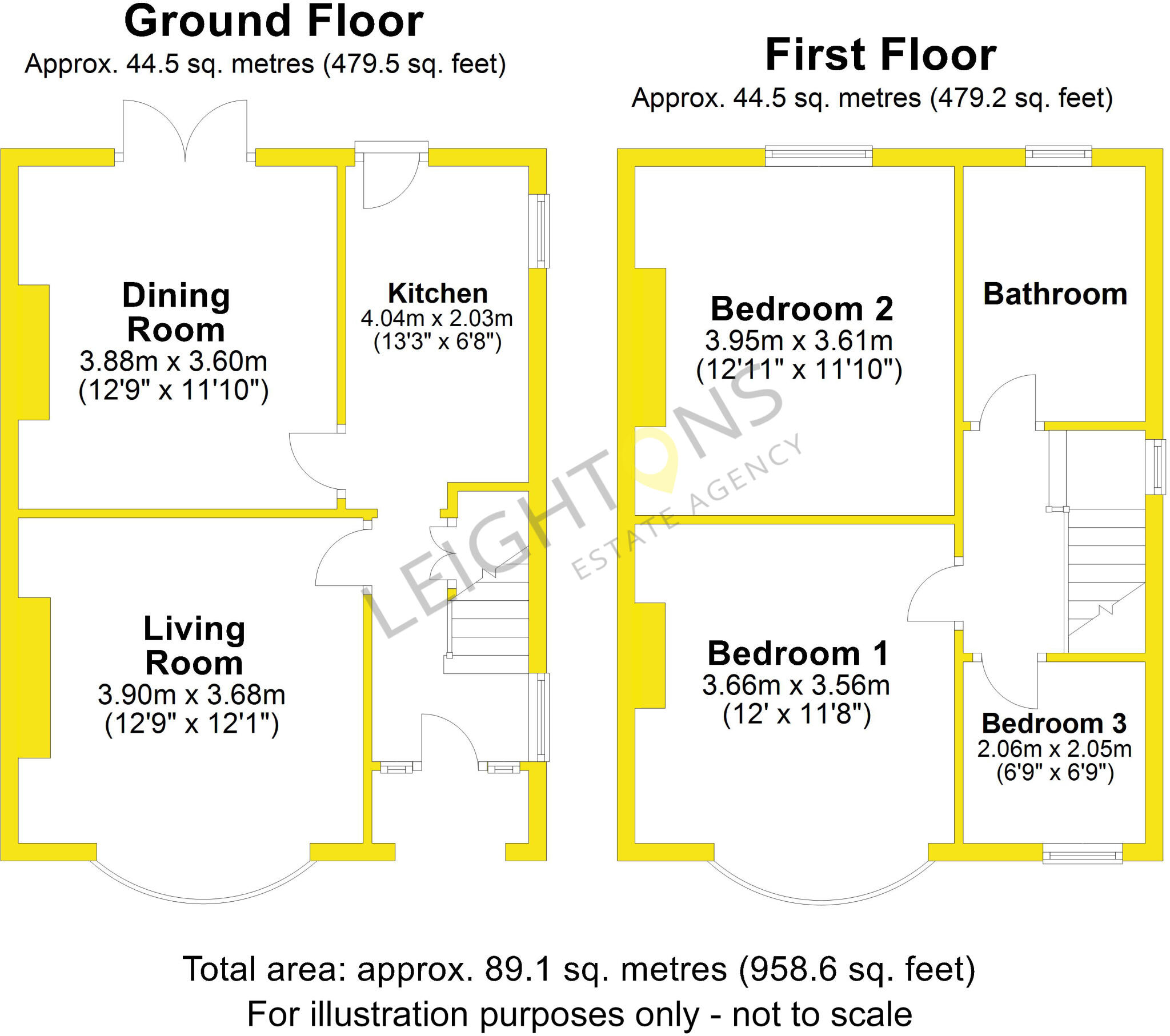 Grange Terrace, Eastburn, BD20 floorplan