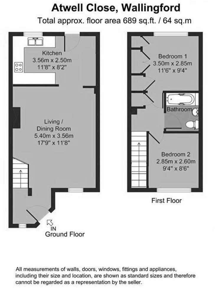 Atwell Close, Wallingford floorplan