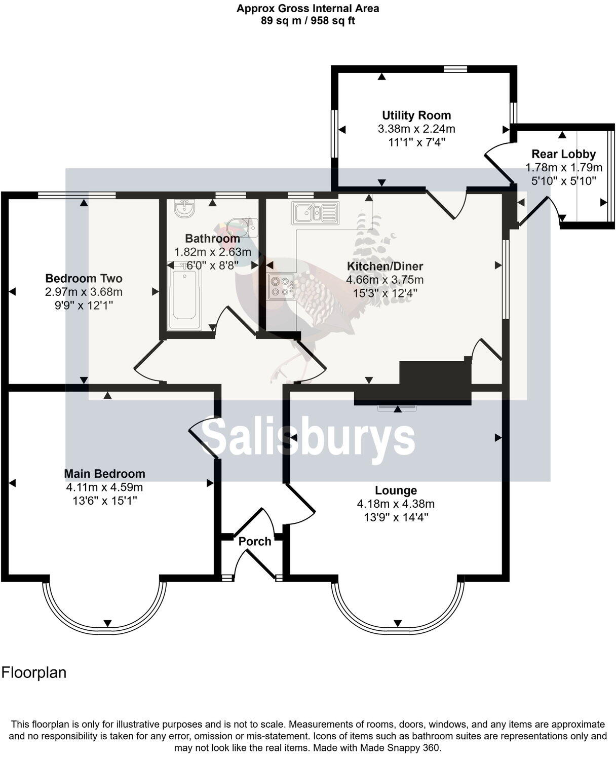 Walkhampton, PL20 6JW floorplan