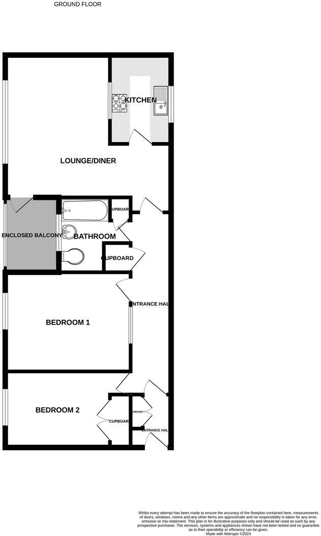 Manor Court, Seaton floorplan