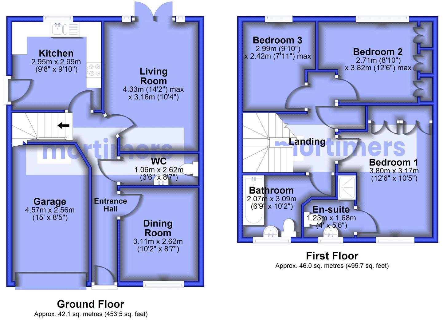 Blakewater Road, Clitheroe, Lancashire, BB7 floorplan