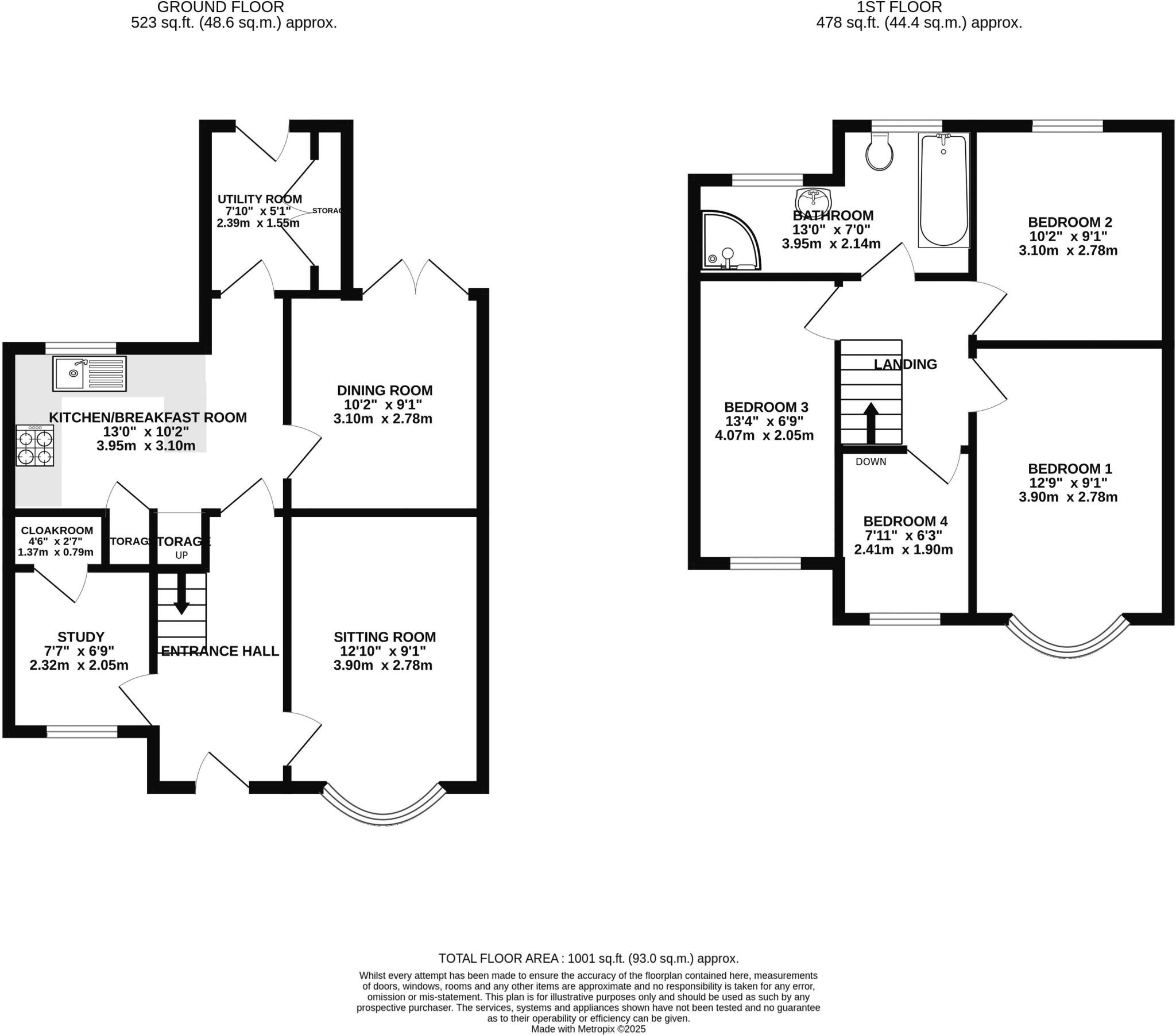 St. Austell Road, Milton - SUPERB FAMILY HOME  floorplan
