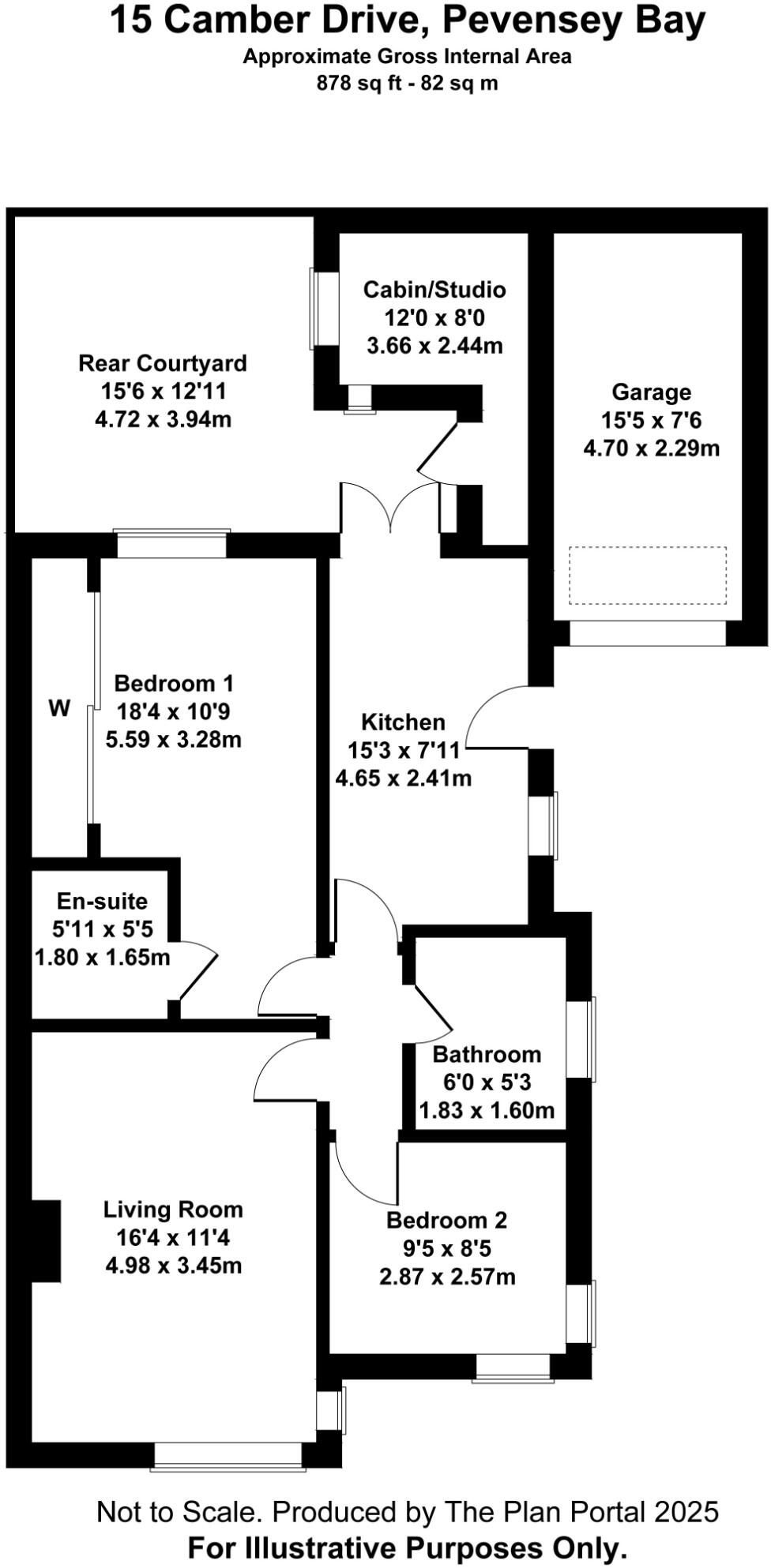 Camber Drive, BN24 floorplan