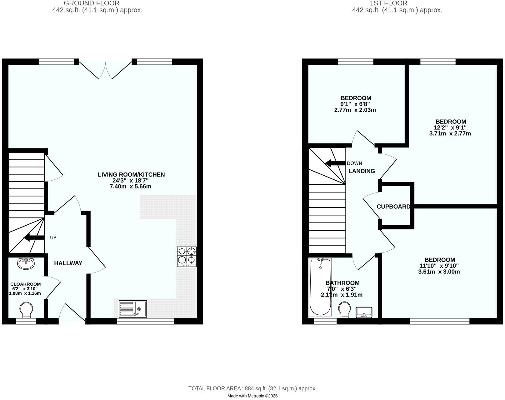 Wilkinson Gardens, Sandy Lane, Redruth, Cornwall floorplan