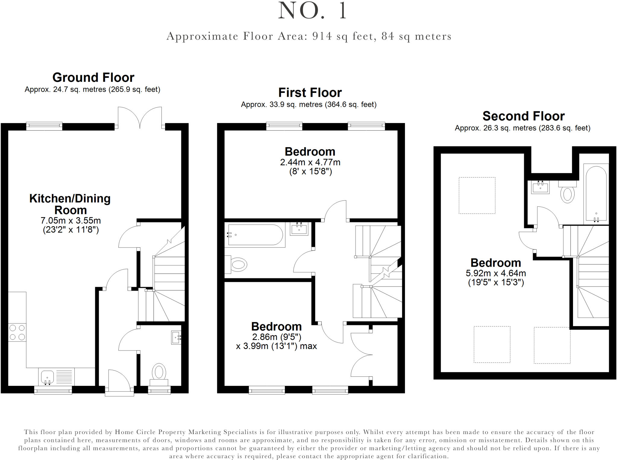 The Stern, Trowbridge floorplan