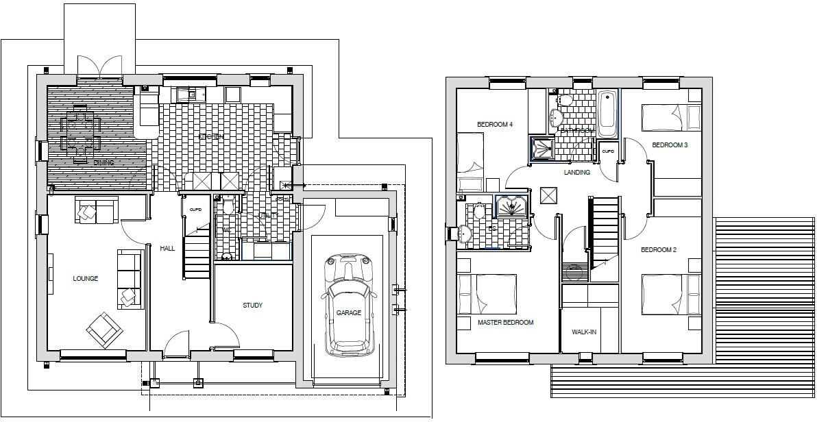 Piano House (PLOT 2), Catterlen, Penrith, Cumbria floorplan