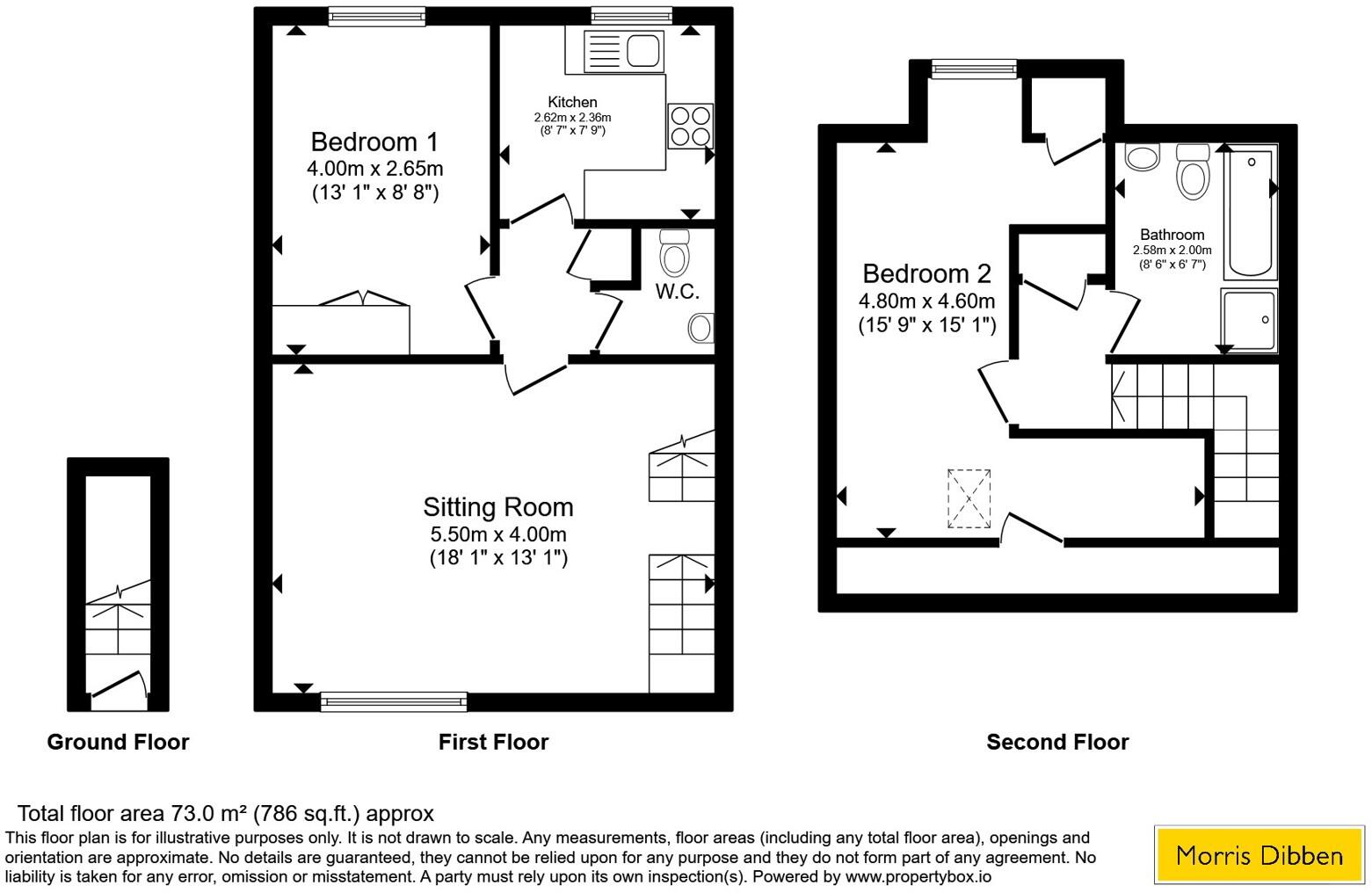 Grayshott Road, Southsea, Hampshire, PO4 floorplan