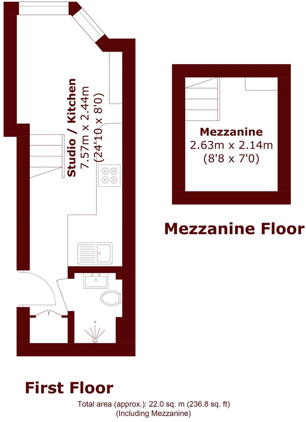 Fairholme Road, West Kensington floorplan