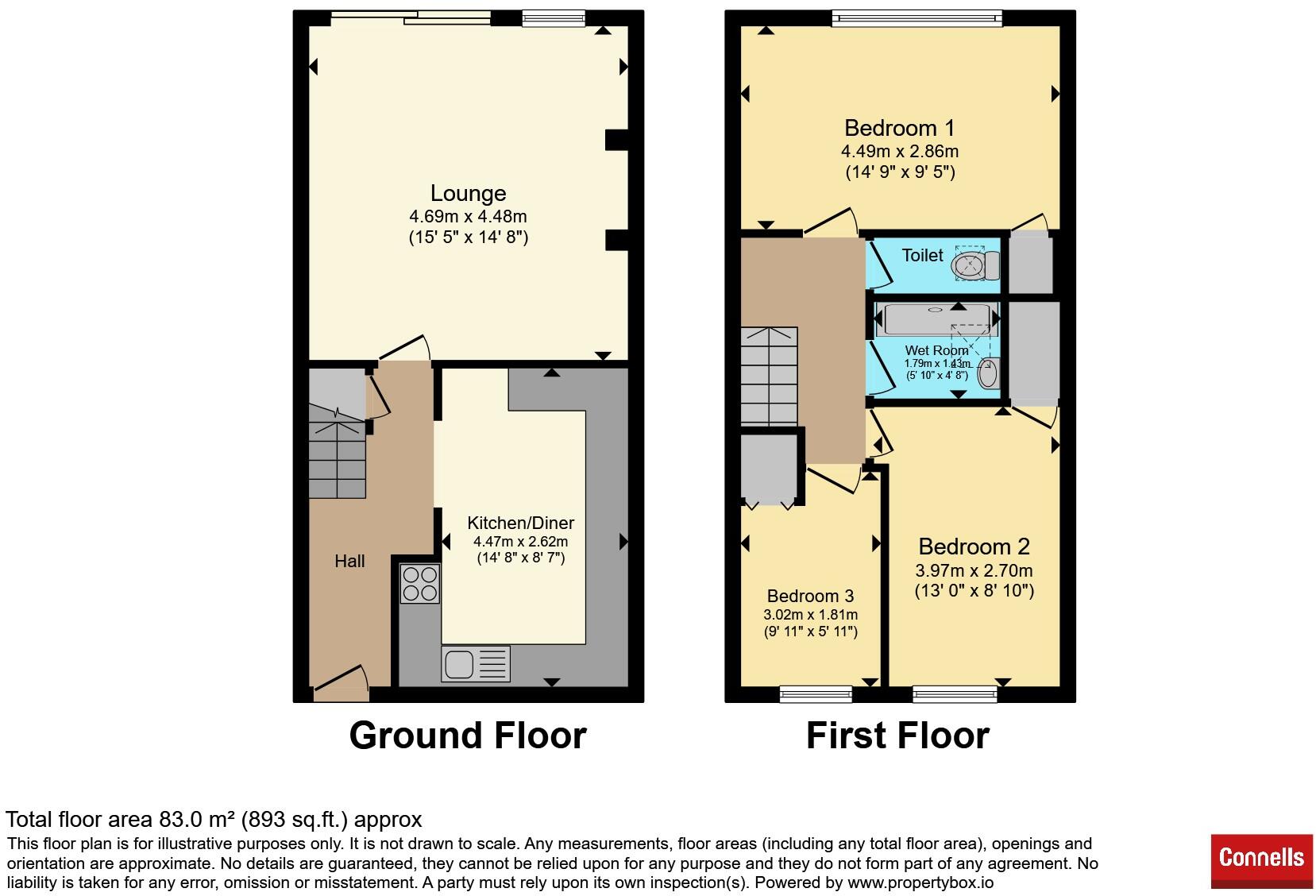 Stroma Close, Plymouth floorplan