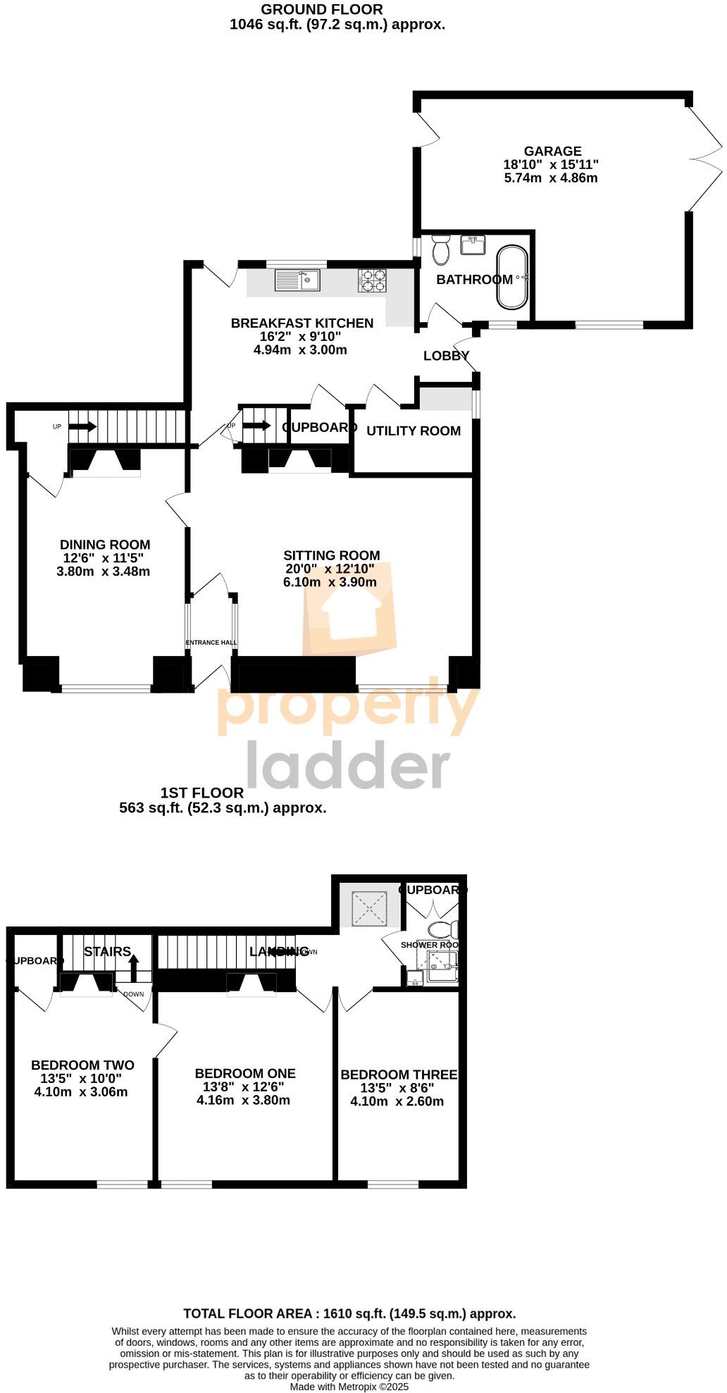 Hall Drive, OLD CATTON, Norfolk, NR6 floorplan