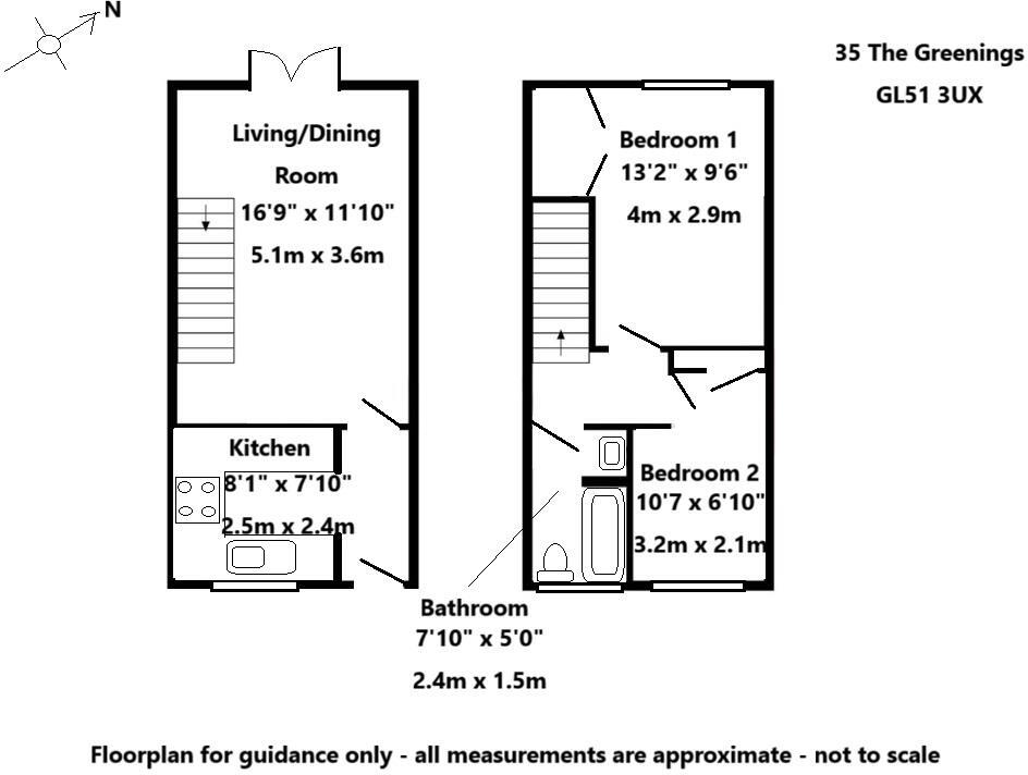 Up Hatherley, Cheltenham floorplan