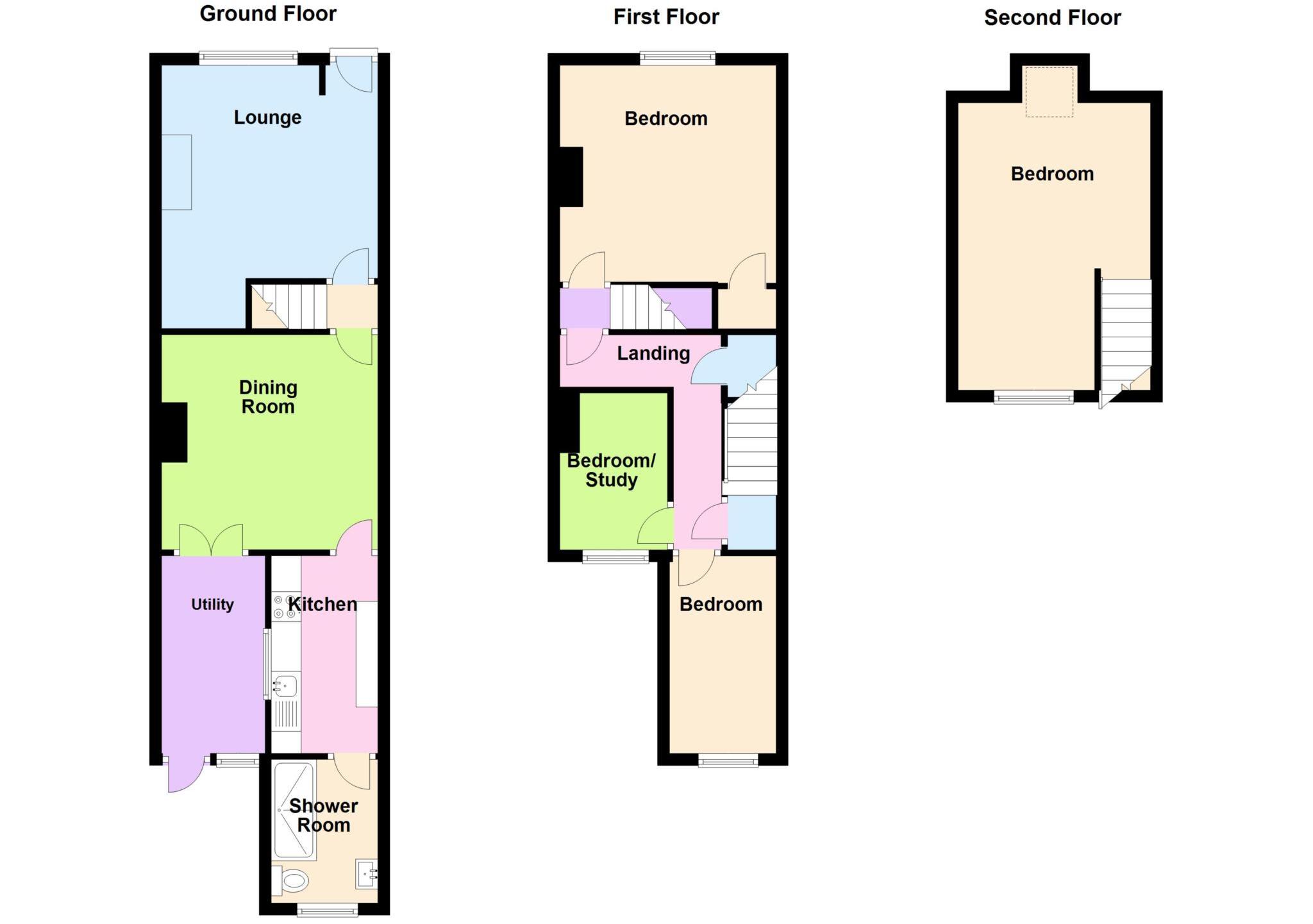 Queens Road, Gosport floorplan