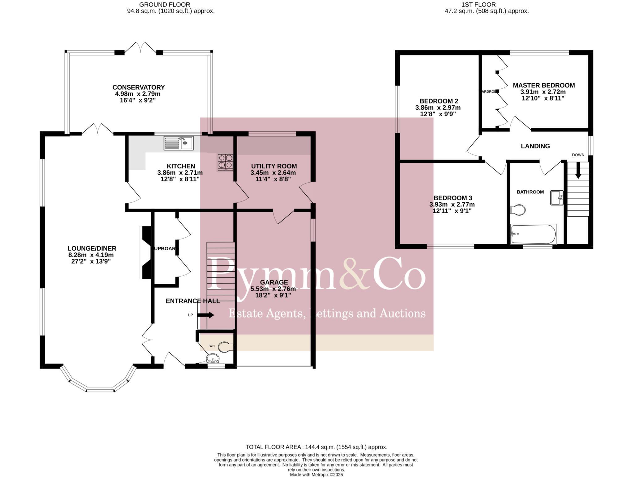 1, Kingsway, Blakeney, NR25 floorplan