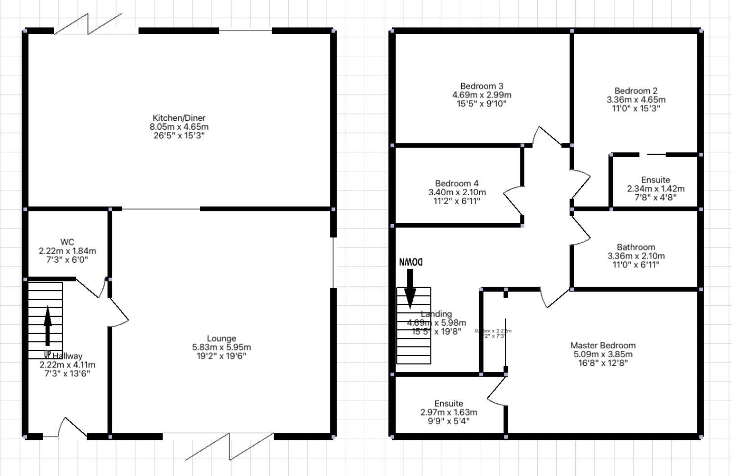 No. 5 Treskyber, Rose, Near Perranporth, TR4 floorplan