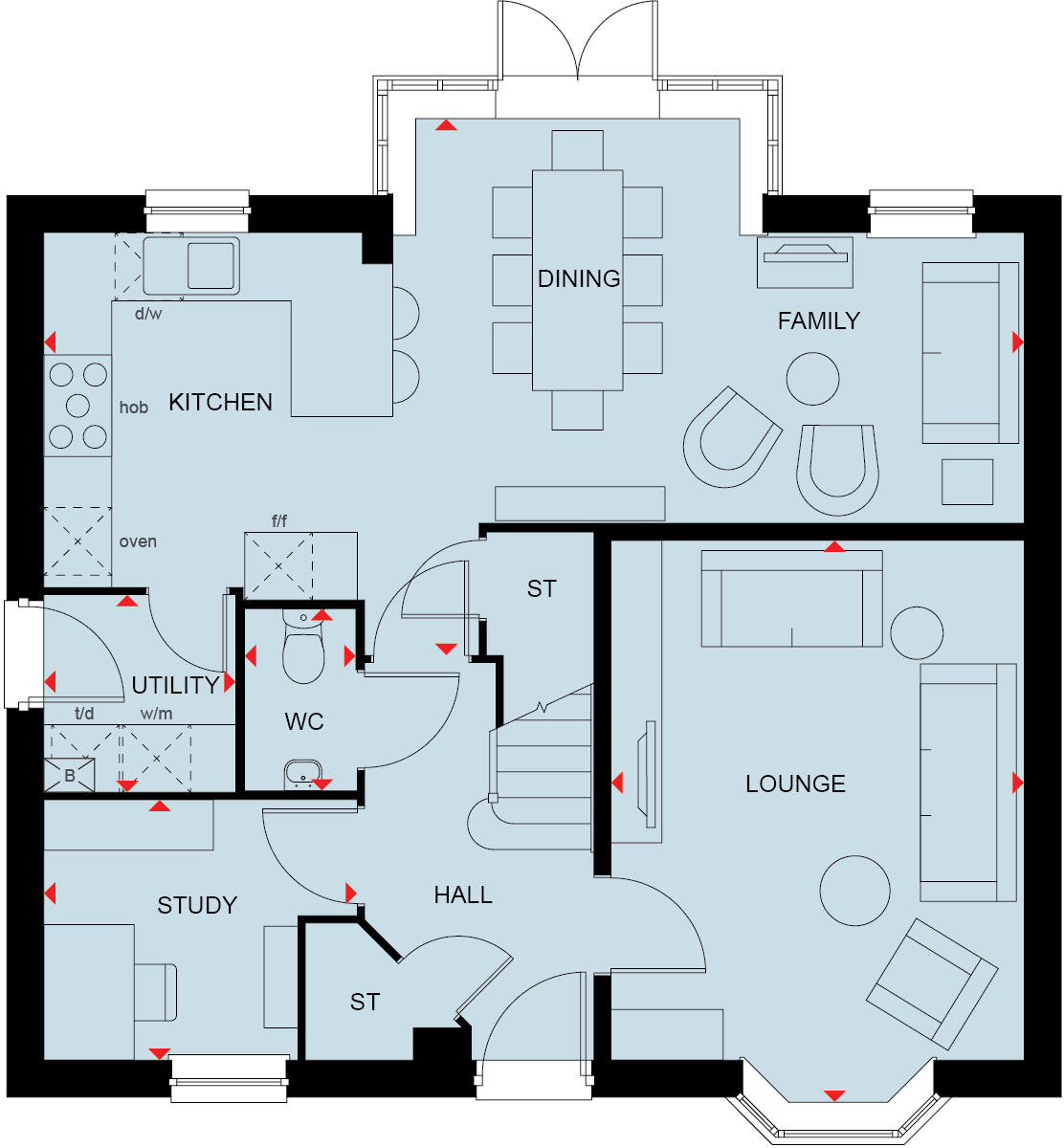 Brooks Drive,
Waverley,
South Yorkshire,
S60 8BH floorplan