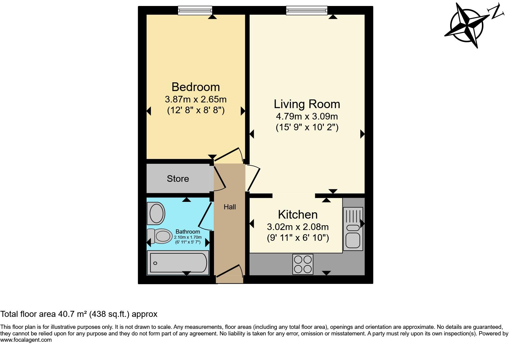 Lampton Road, Hounslow, TW3 floorplan