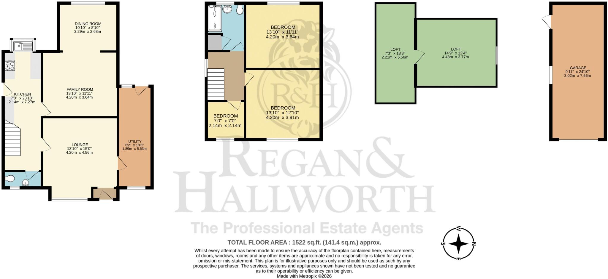 Lodge Road, Orrell, WN5 7AT floorplan