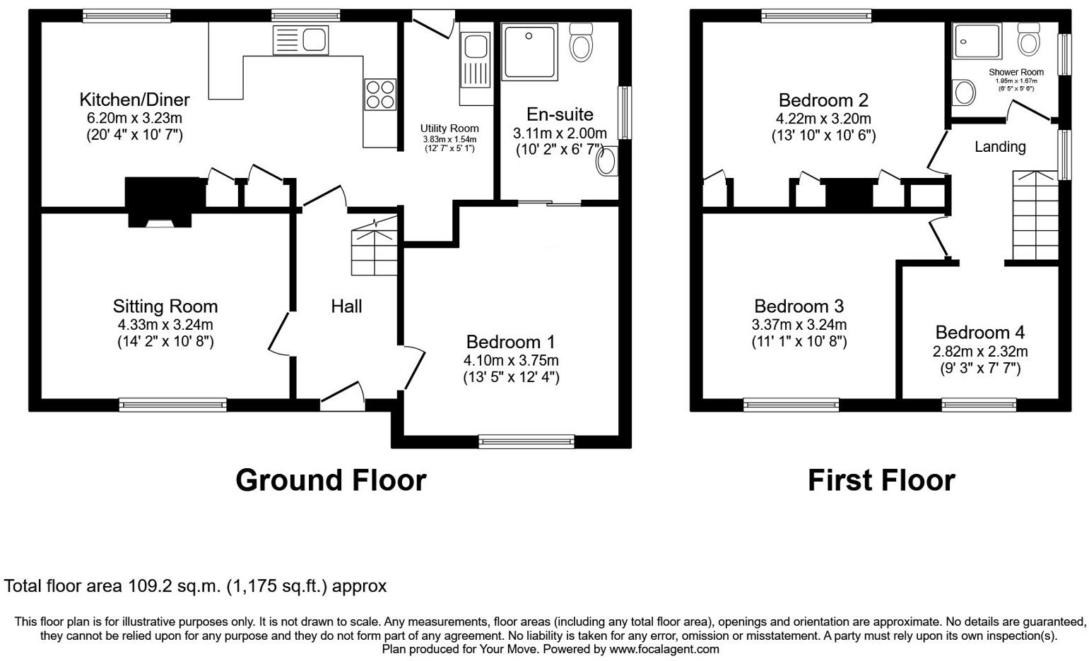 Hallsenna Road, Seascale, Cumbria, CA20 floorplan