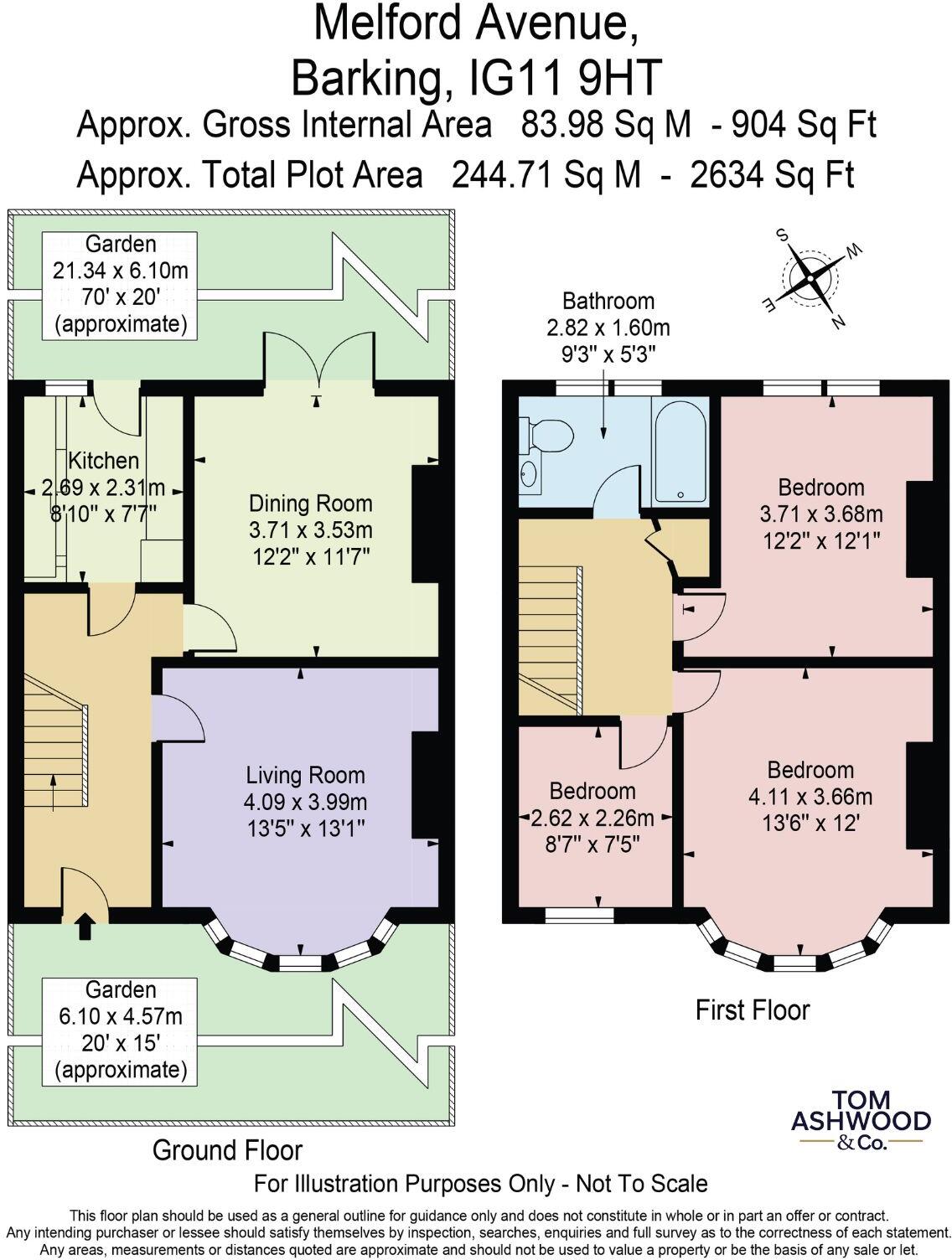 Melford Avenue, Barking, Leftley Estate floorplan
