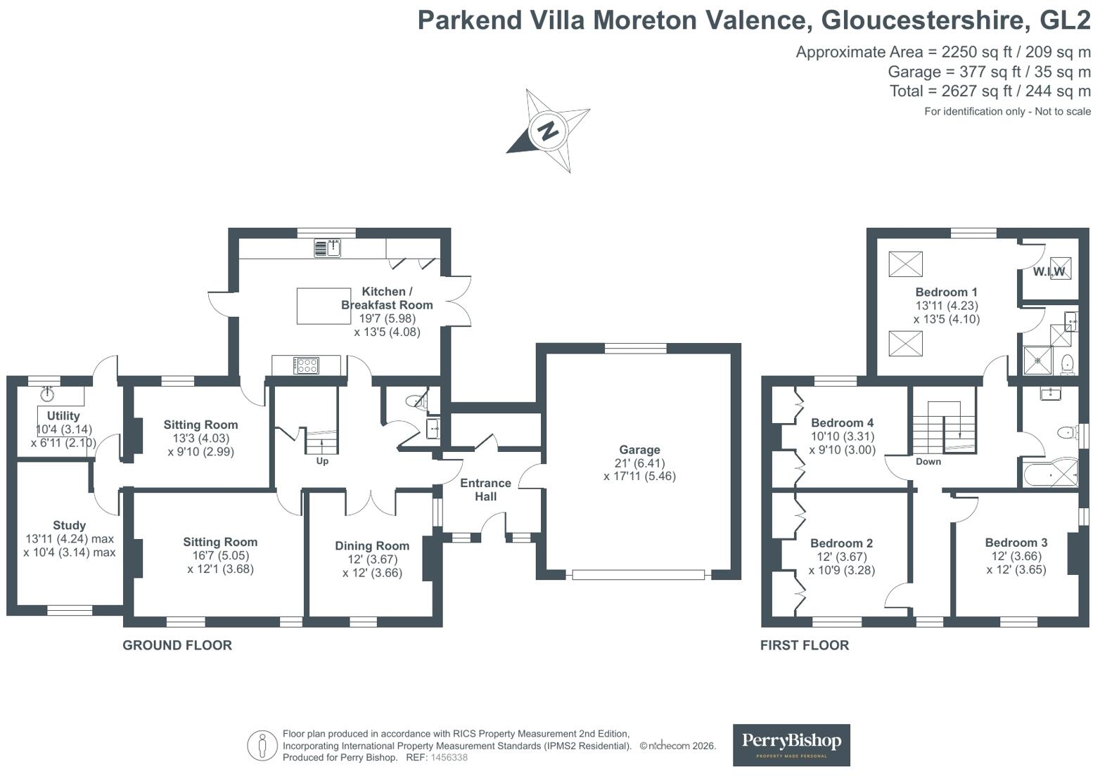 Moreton Valence, Gloucester, Gloucestershire, GL2 floorplan