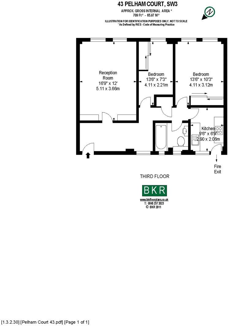 Fulham Road, London, SW3 floorplan