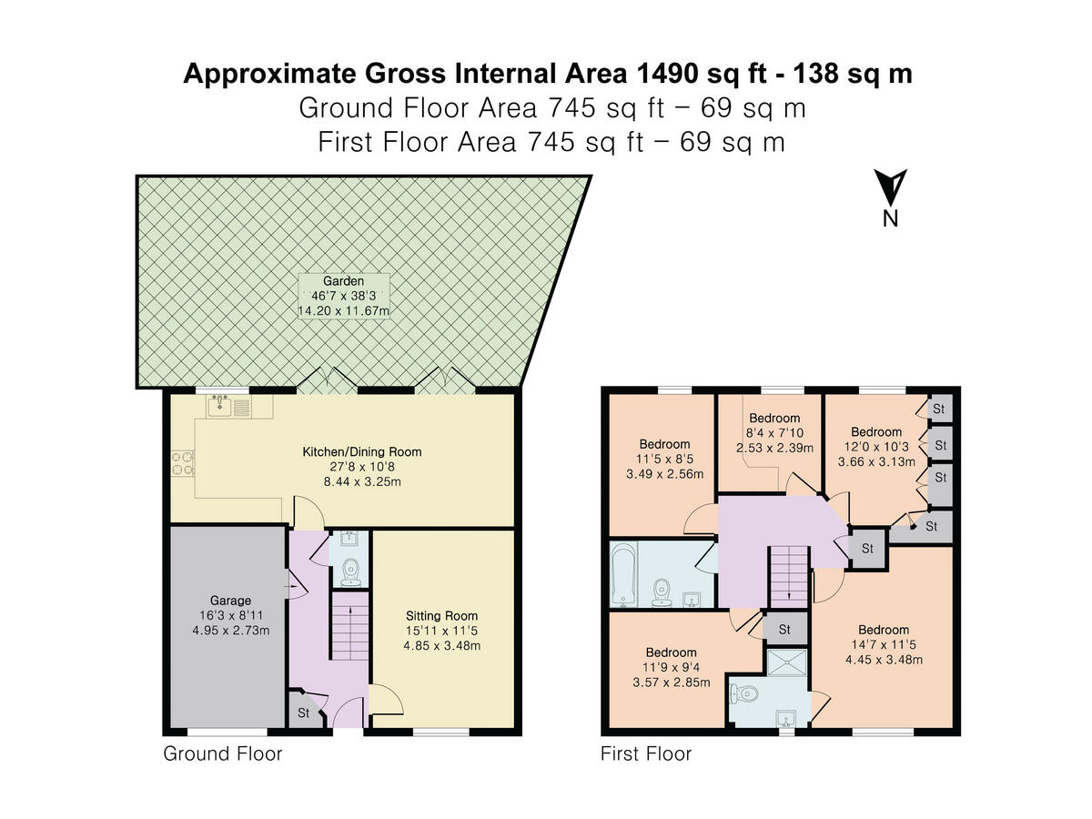 6, Curtiss Close floorplan