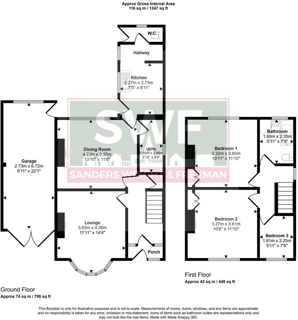 Mount Road, Penn, Wolverhampton floorplan