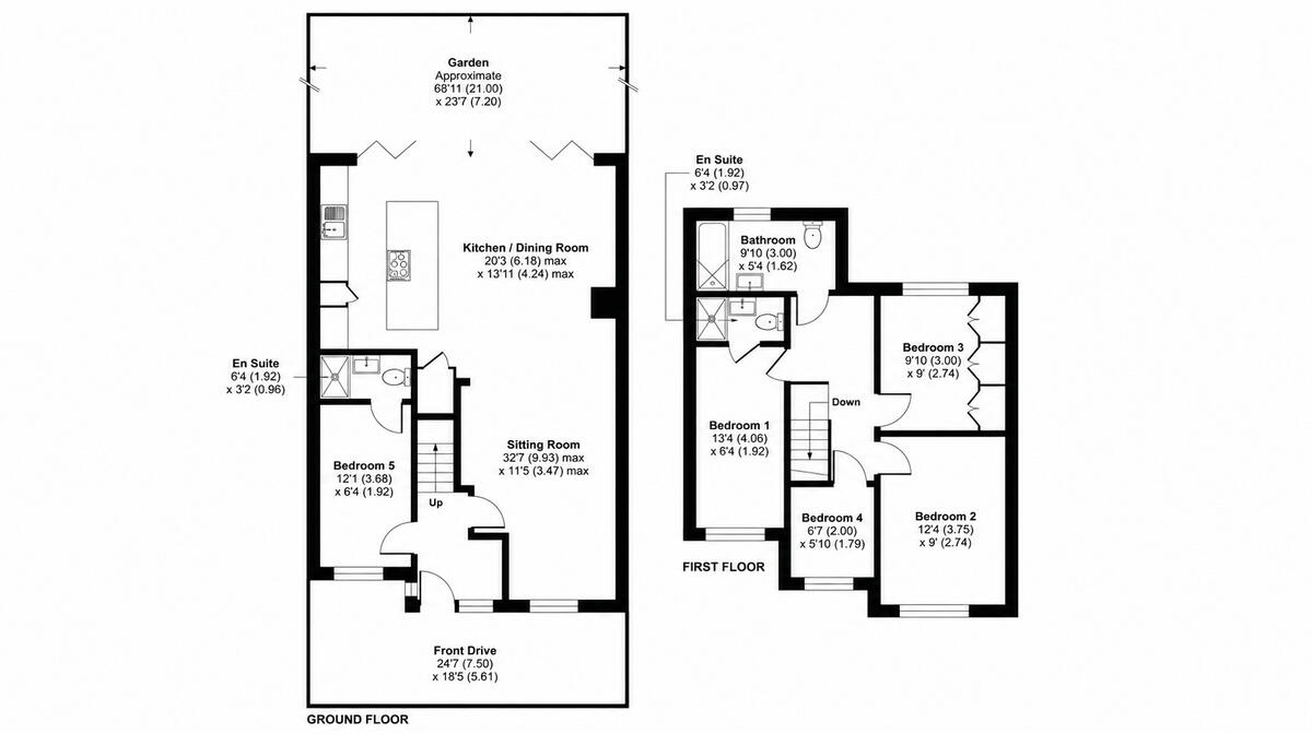 Boxtree Lane, Harrow floorplan