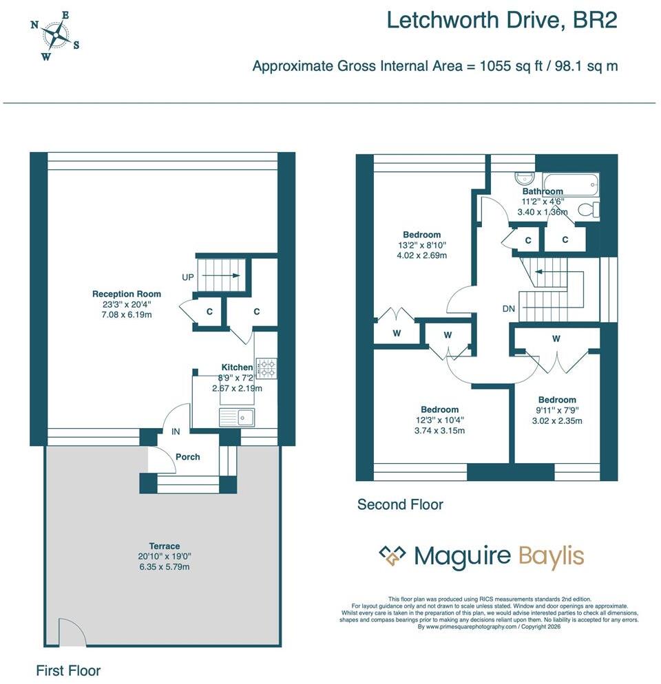 Letchworth Drive, Bromley, BR2 floorplan