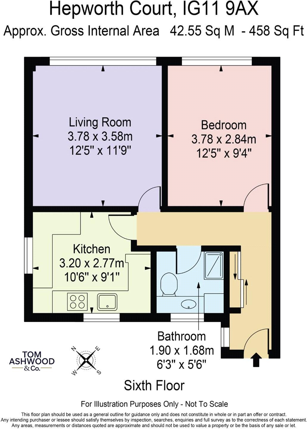 Hepworth Court, Hepworth Gardens, Barking, IG11 floorplan