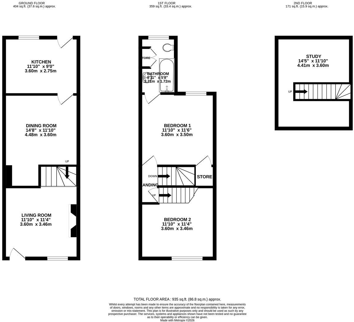 Sileby Road, Barrow Upon Soar, Loughborough floorplan