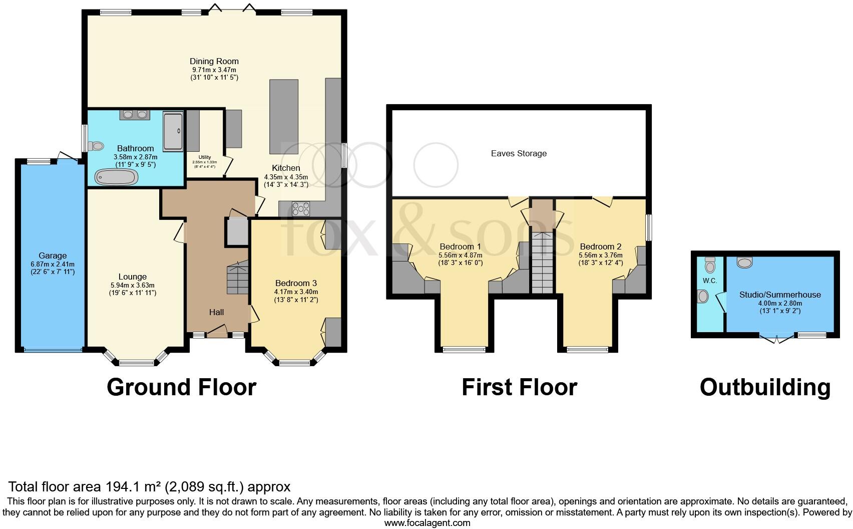 Phrosso Road, Worthing floorplan