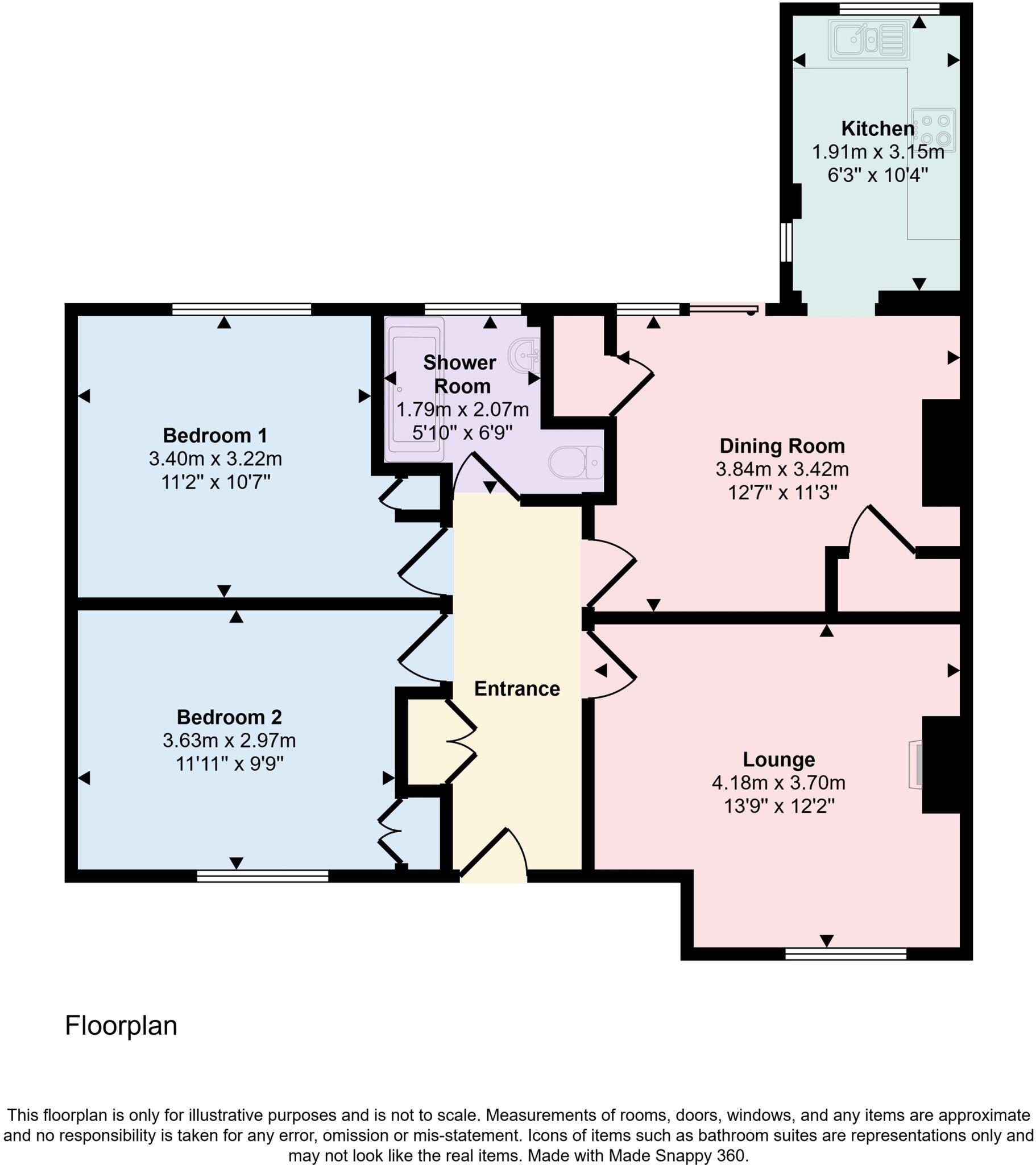 Bridport floorplan