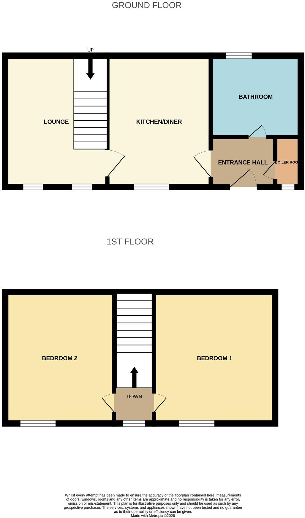  Bluebell Cottage, Bride Road, Ramsey, IM7 4AF floorplan
