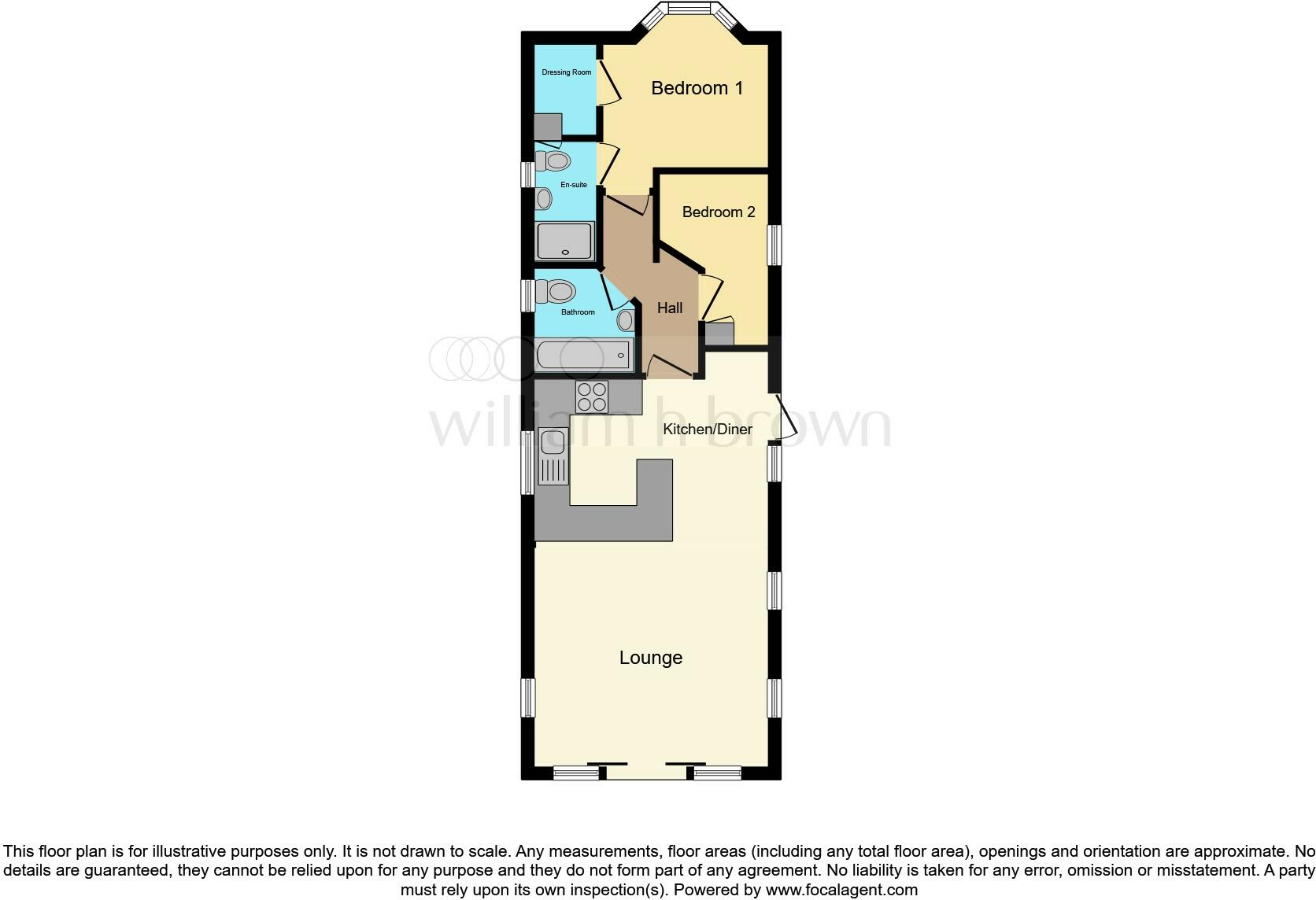 Lutton Gowts, Lutton, Spalding floorplan