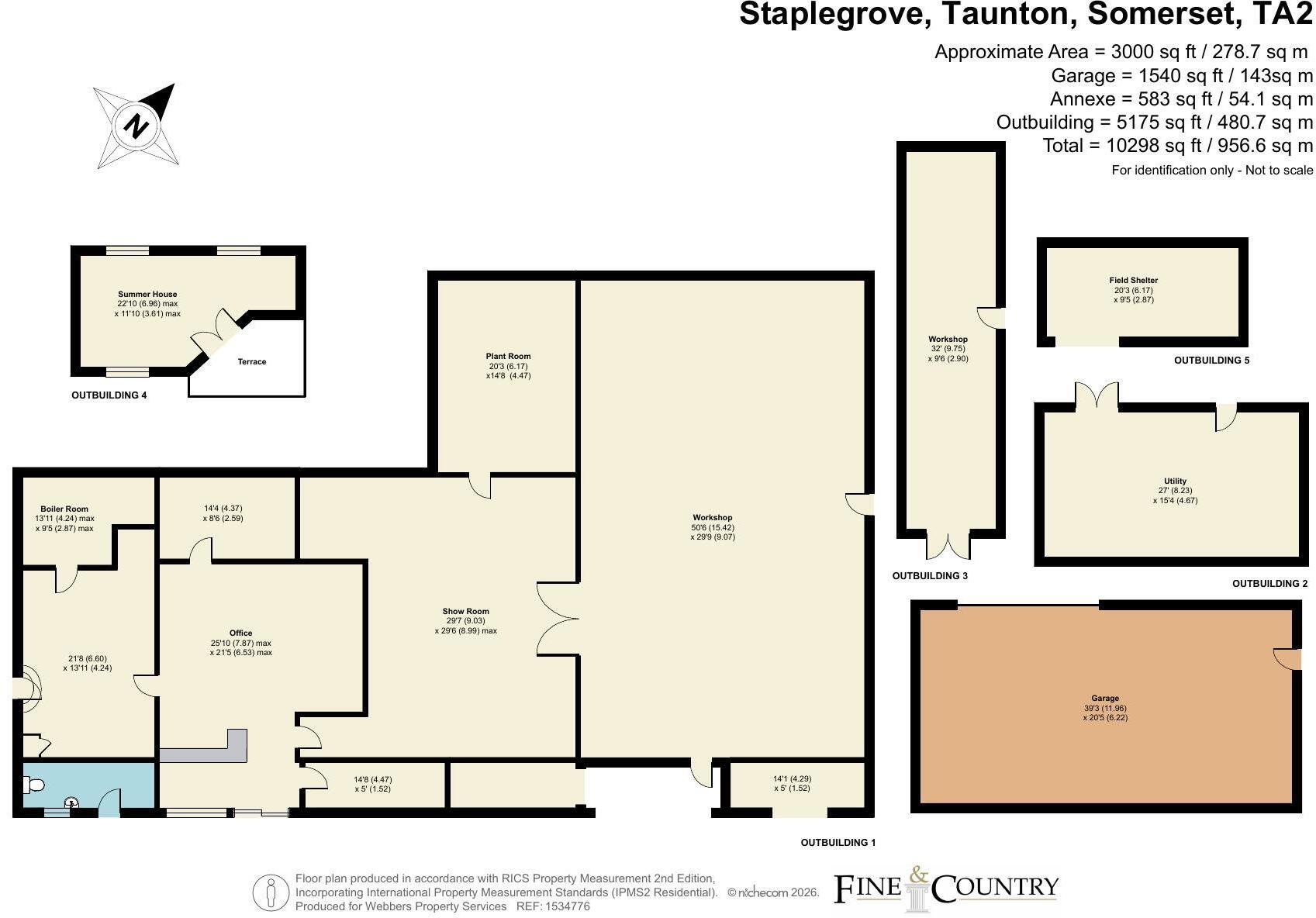 Staplegrove, Taunton, Somerset, TA2 floorplan