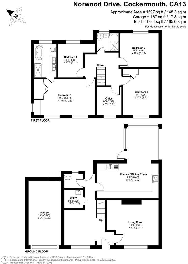 Norwood Drive, Cockermouth floorplan