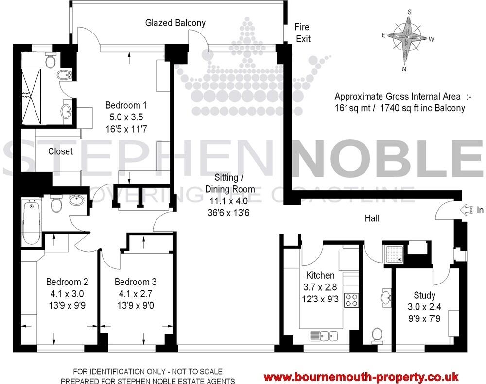Manor Road, Bournemouth, Dorset, BH1 floorplan