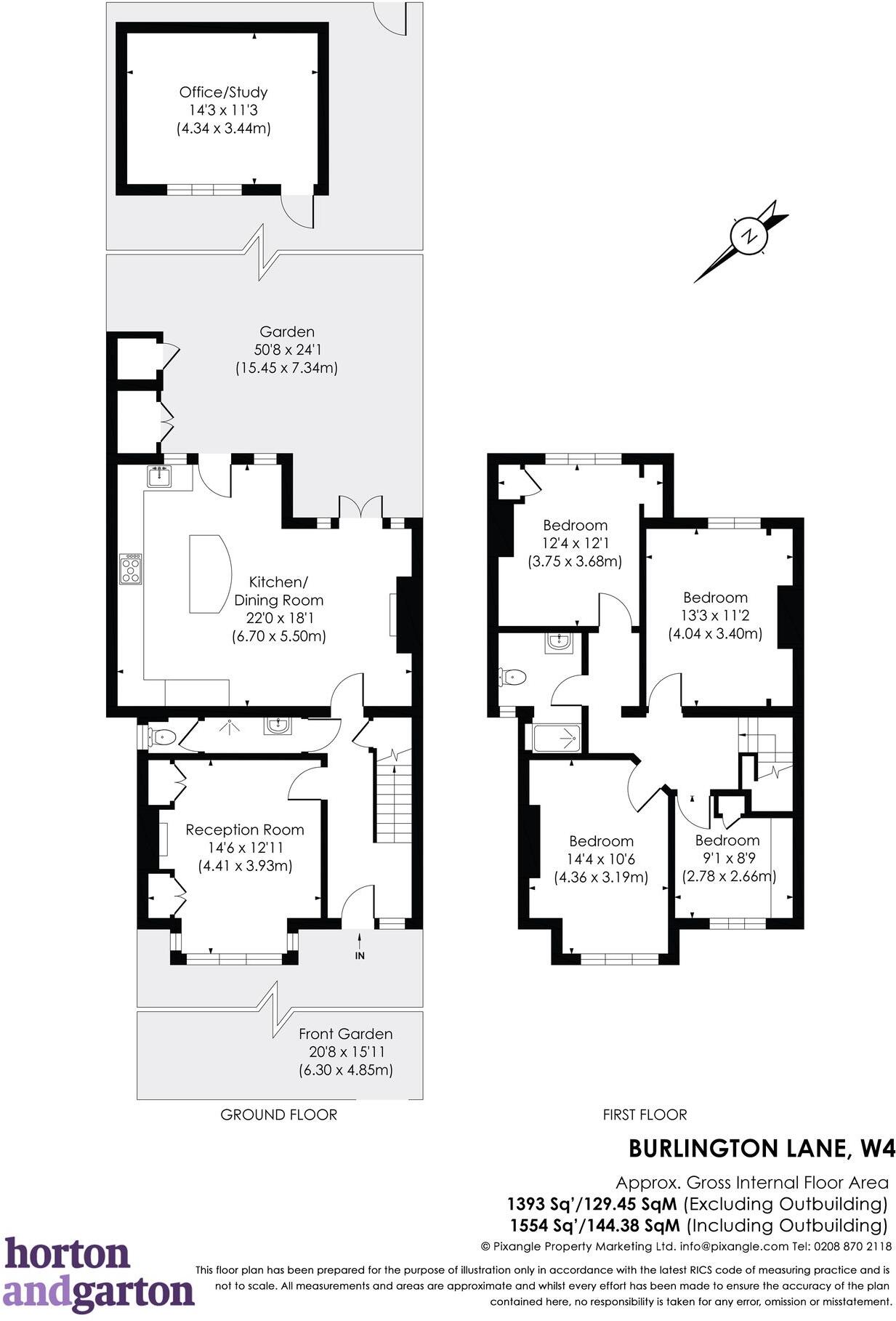 Burlington Lane, Grove Park, Chiswick, W4 floorplan