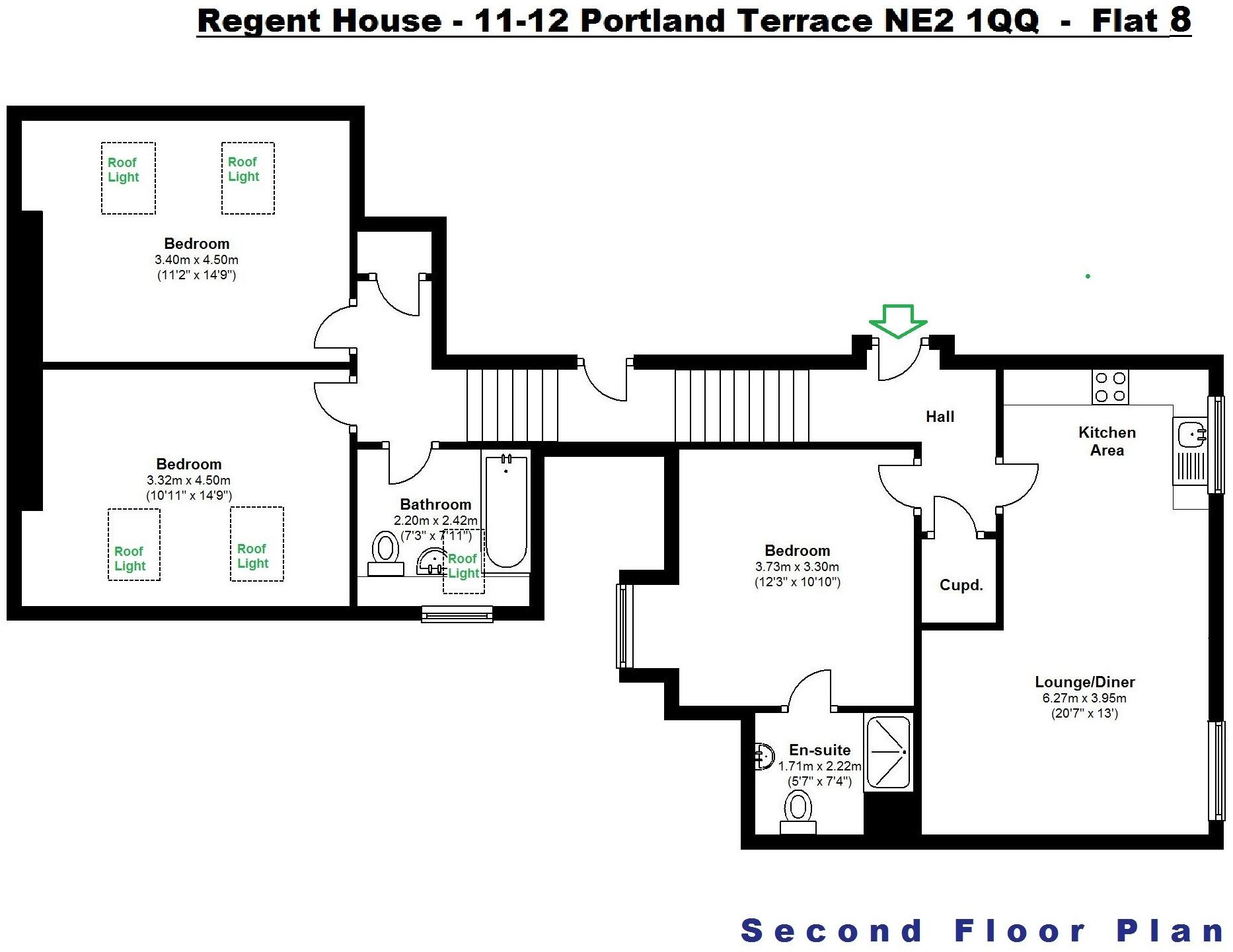 Portland Terrace, Jesmond, Newcastle Upon Tyne, NE2 floorplan