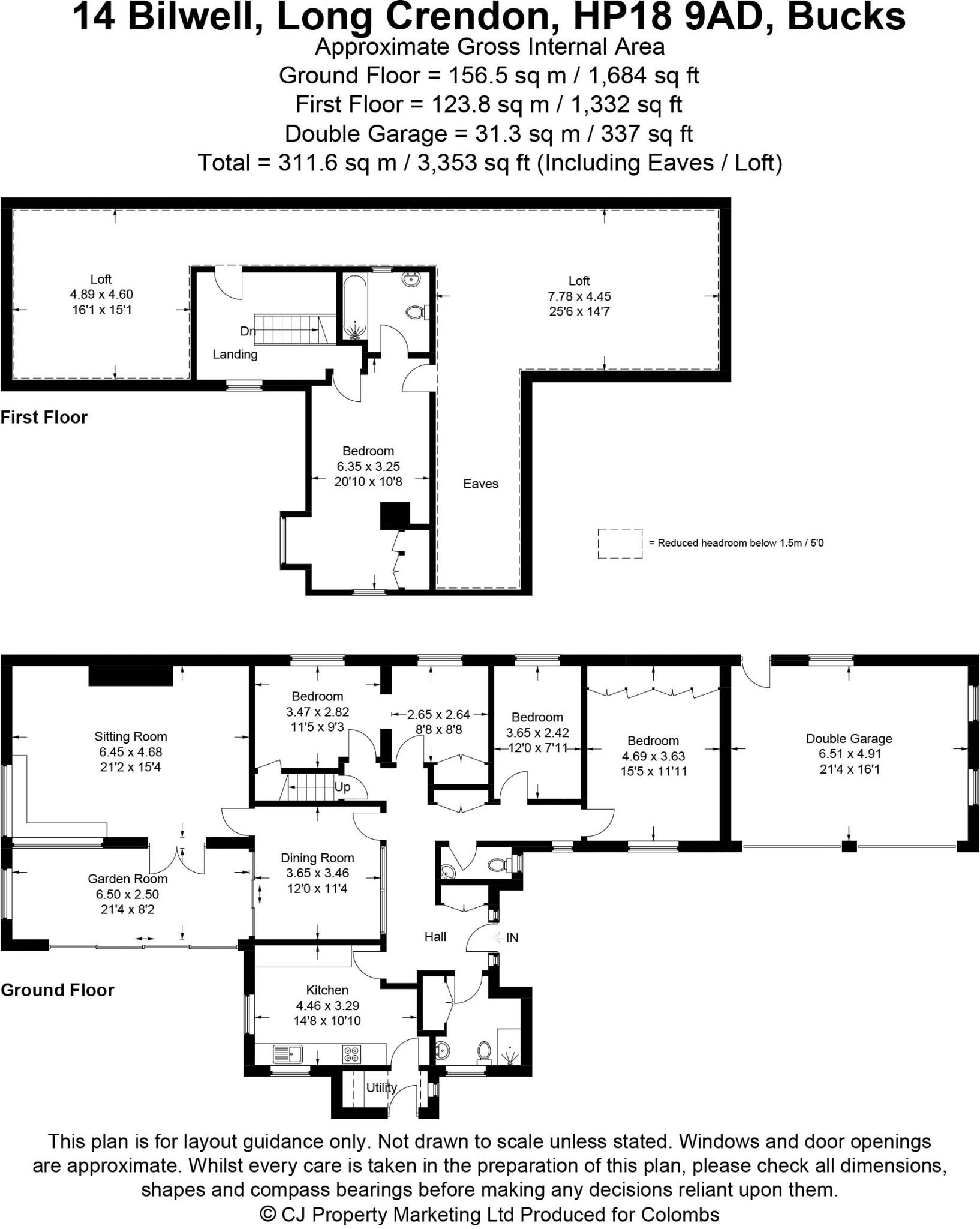 Long Crendon floorplan