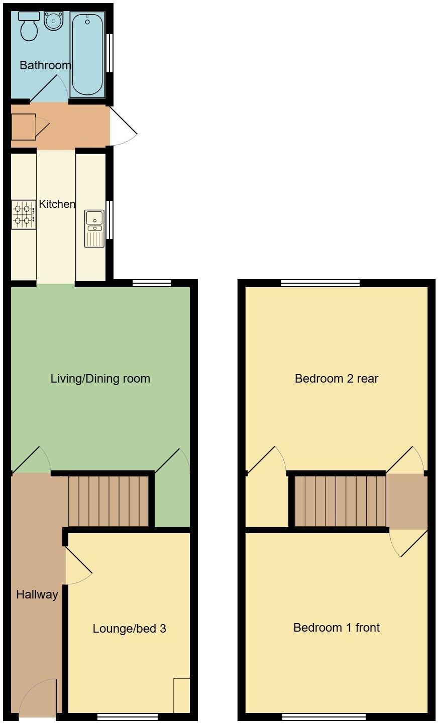 Humber Avenue, Stoke, Coventry, CV3 1AY floorplan