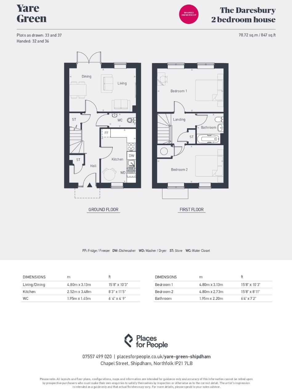 The Daresbury, Yare Green, Shipdham, Thetford floorplan
