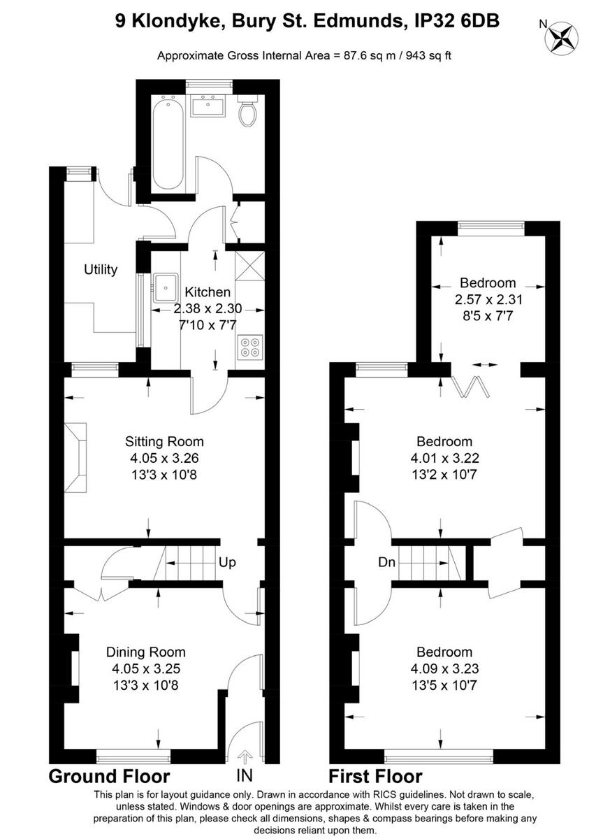 Klondyke, Bury St Edmunds floorplan